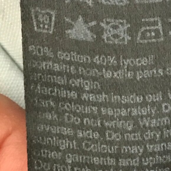 Allsaints Alana Jeans Women 27 Blue Mid Rise Stretch Straight Leg Preppy 18041 - Picture 11 of 11